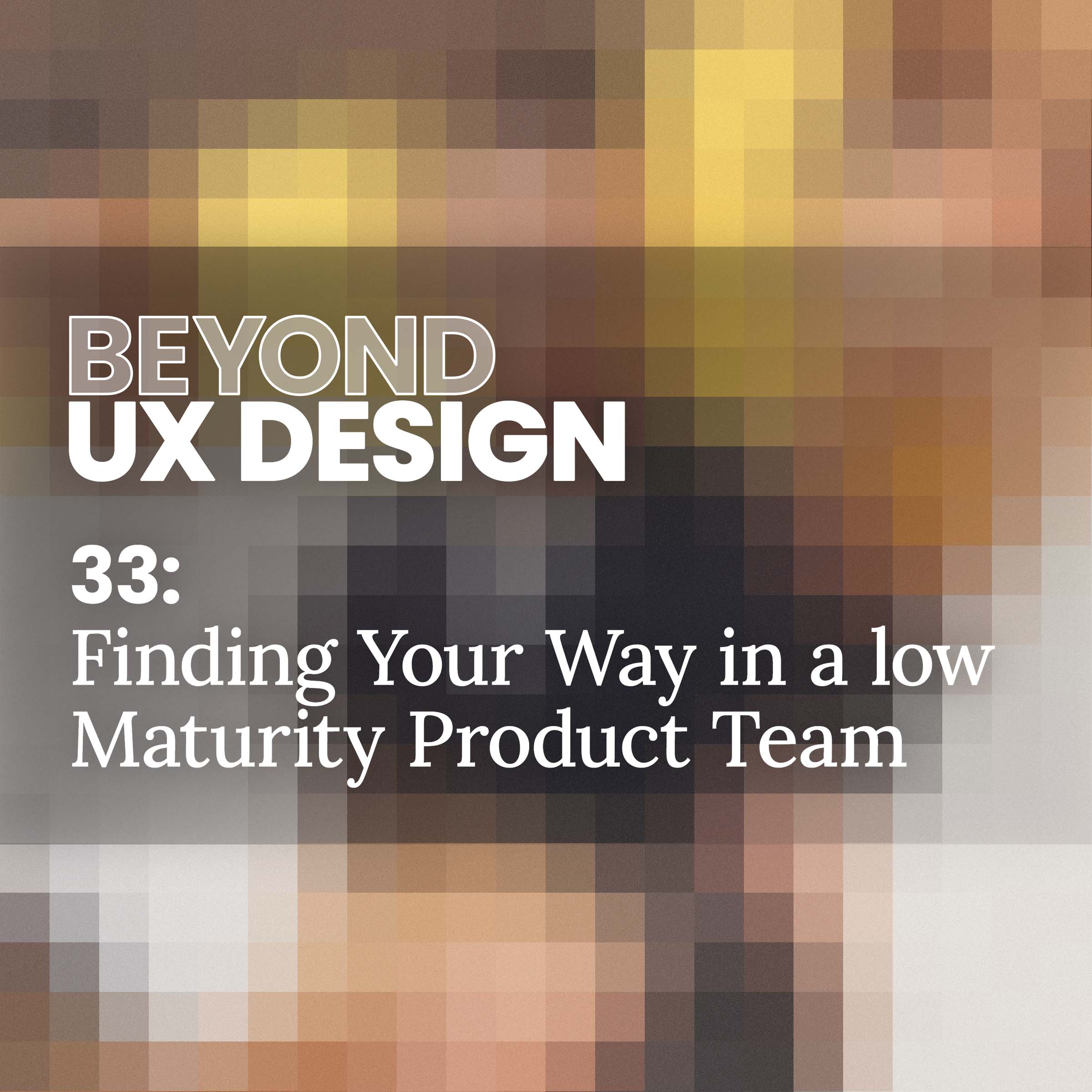 cover of episode 33. Navigating the Maze: Finding Your Way with a Low Maturity Product Team